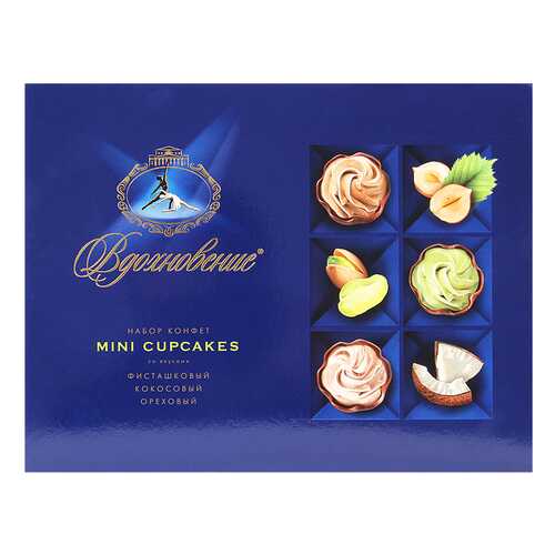 Набор конфет Вдохновение Mini Cupcakes 165 г в ВкусВилл