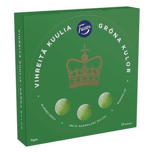 Мармелад Fazer green jellies 500 г в ВкусВилл