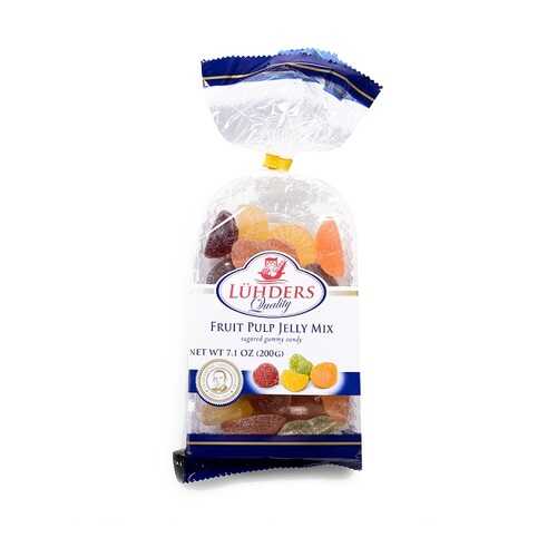 Мармелад «Фруктовый микс», Luhders, 200 г, Германия в ВкусВилл