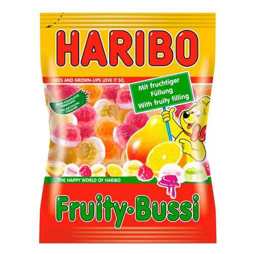 Мармелад Haribo жевательный фрути-буззи 100 г в ВкусВилл
