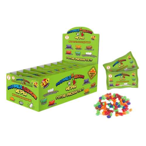 Настольная игра Мармеладские игры, в пакете, 1 серия, 50 гр. Zed Candy в ВкусВилл