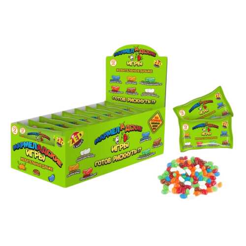 Настольная игра Мармеладские игры, в пакете, 2 серия, 50 гр. Zed Candy в ВкусВилл