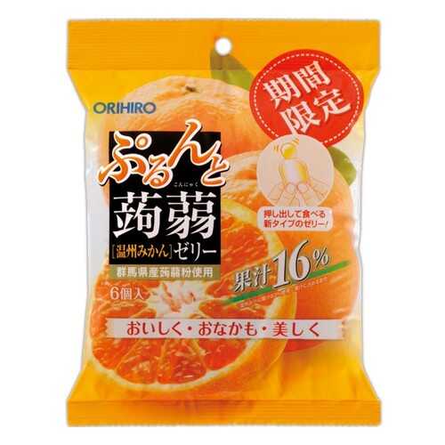 Желе Orihiro конняку мандарин порционное 120 г в ВкусВилл