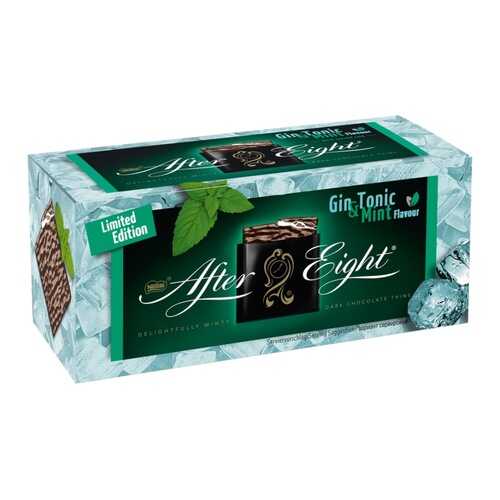AFTER EIGHT Шоколадные конфеты с помадной начинкой со вкусом Джин-тоник и мята 200г в ВкусВилл