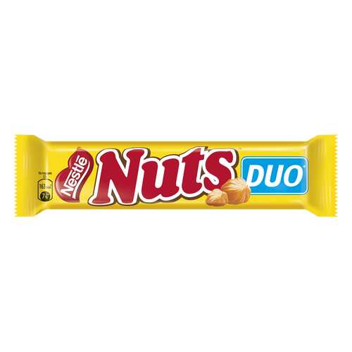 Батончик Nestle шоколадный nuts мегабайт 66 г в ВкусВилл
