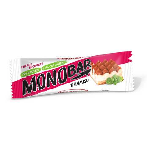 Батончик протеиновый Монобар тирамису 20 шт по 45 г в ВкусВилл