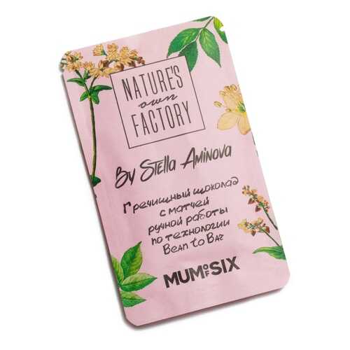 Гречишный шоколад Nature’sownfactory & МUMofSIX c матчей 20 г в ВкусВилл