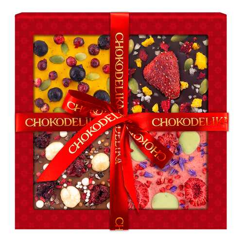 Подарочный набор Chokodelika Палитра вкусов 140 г в ВкусВилл