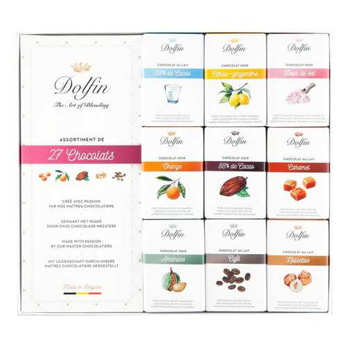Шоколад Dolfin Gift Set of 27 bars 270 г в ВкусВилл