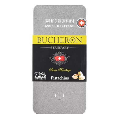 Шоколад горький Bucheron с фисташками 72% какао 100 г в ВкусВилл