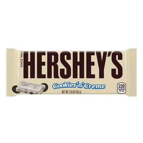 Шоколад Hershey`s cookies n creme bar 43 г в ВкусВилл