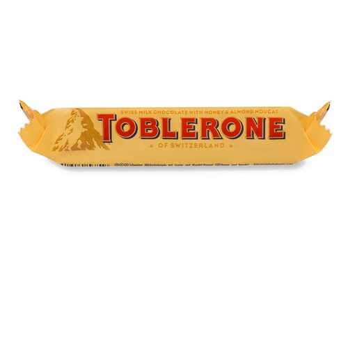 Шоколад молочный Toblerone с медом и нугой 35г Швейцария в ВкусВилл