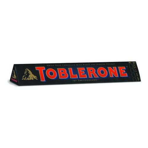 TOBLERONE шоколад горький с медово-миндальной нугой 100г по 20шт в ВкусВилл