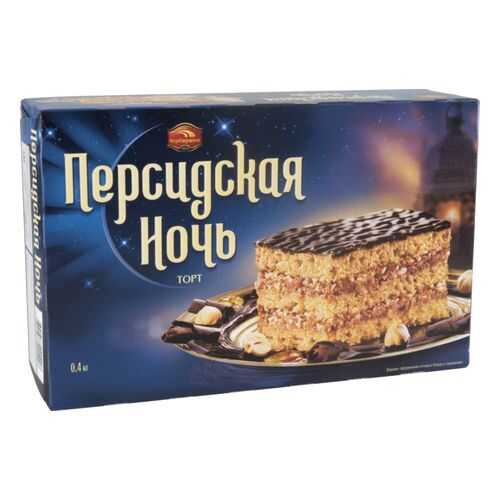 Торт песочный Черемушки с фундуком персидская ночь 400 г в ВкусВилл
