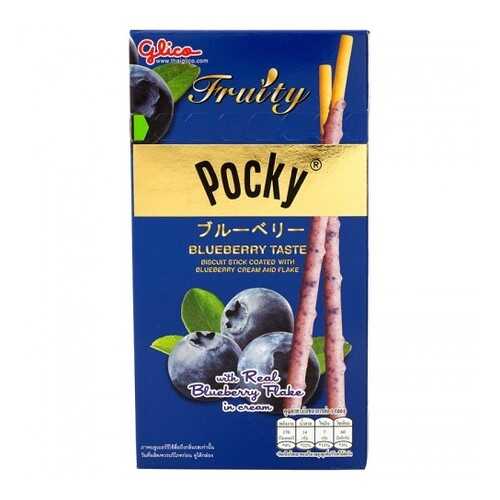 Палочки Pocky Glico голубика в шоколаде 35 г в ВкусВилл