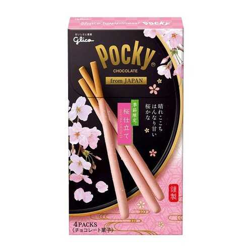 Палочки Pocky Glico шоколад со вкусом cакуры 103 г в ВкусВилл