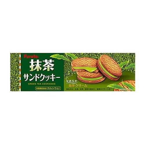 Печенье Furuta с зеленым чаем матча 85 г в ВкусВилл