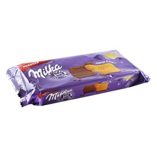 Печенье Milka покрытое молочным шоколадом 200 г в ВкусВилл
