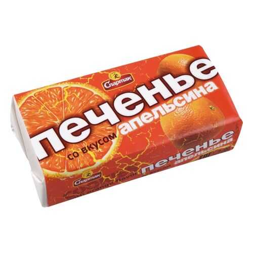 Печенье Спартак со вкусом апельсина 90 г в ВкусВилл