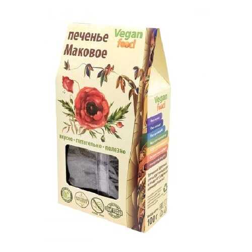 Печенье Vegan Food Маковое 100г в ВкусВилл