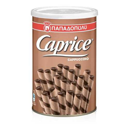 Вафли Caprice венские с кремом капучино 250г Греция в ВкусВилл