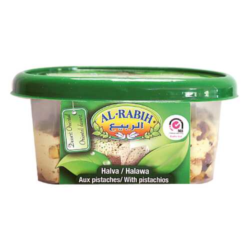 Халва кунжутная фисташковая Al-Rabih 200 г в ВкусВилл