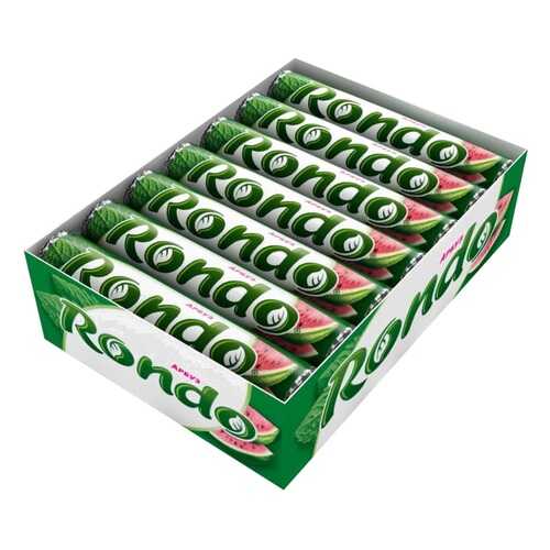 Освежающие мятные конфеты Рондо арбуз 14 шт по 30 г в ВкусВилл