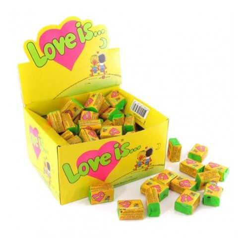 Жевательная резинка Love is кокос-ананас 4.2 г 100 г в ВкусВилл