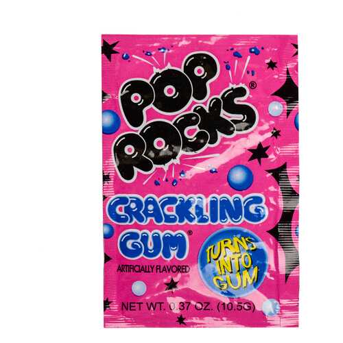 Жевательная резинка с леденцами Pop Rocks Bubblegum 11г Испания в ВкусВилл