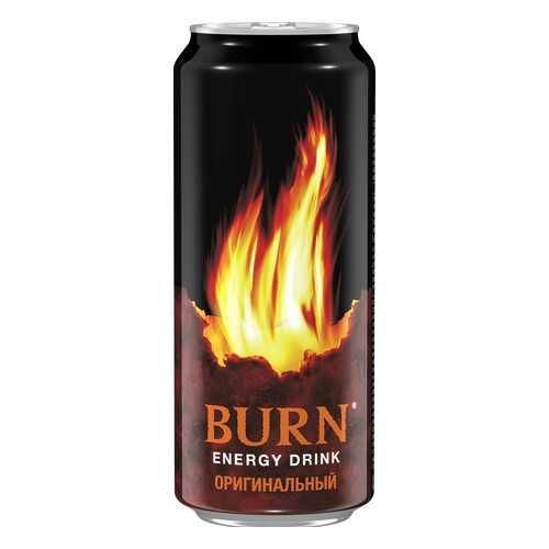 Напиток энергетический Burn original жестяная банка 0.5 л в ВкусВилл
