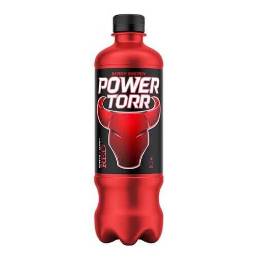 Напиток энергетический Power Torr red berry energy газированный пластик 0.5 л в ВкусВилл