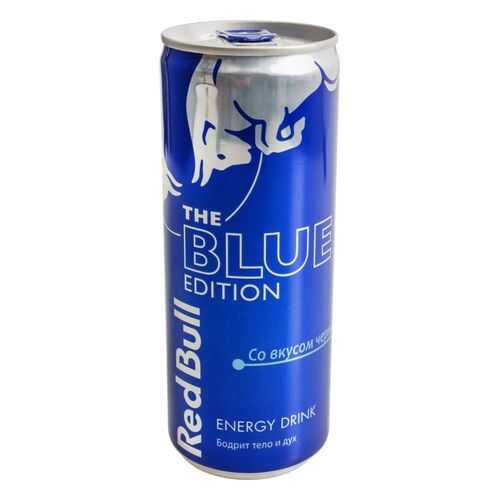Напиток энергетический Red Bull со вкусом черники жестяная банка 0.25 л в ВкусВилл