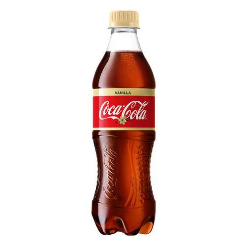 Напиток Coca-Cola сильно газированный ваниль 0.5 л в ВкусВилл