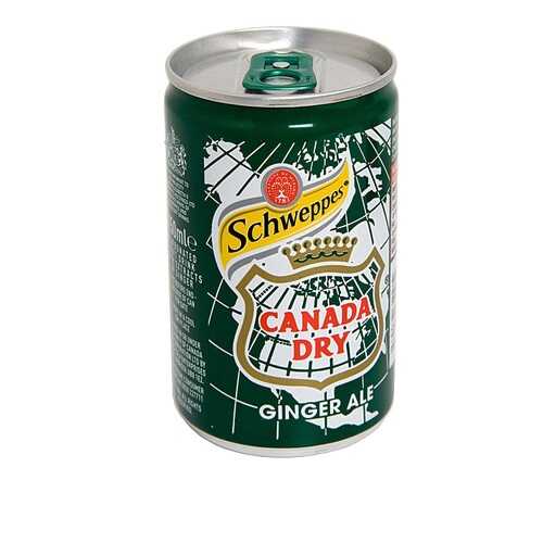 Напиток газированный Ginger Ale, Schweppes, 0.15 л, Великобритания в ВкусВилл