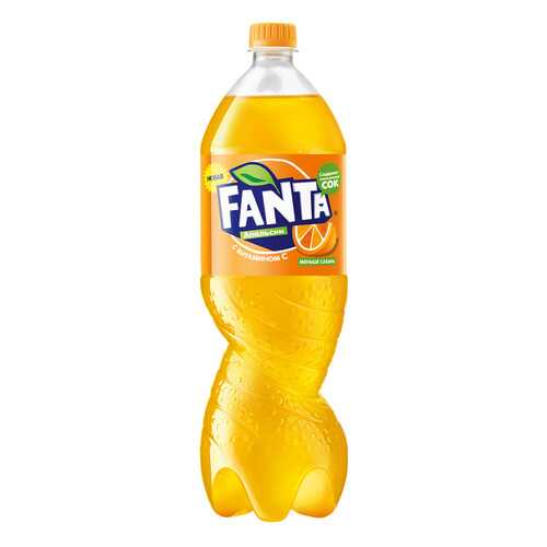 Напиток сильногазированный Fanta апельсин безалкогольный пластик 1.5 л в ВкусВилл