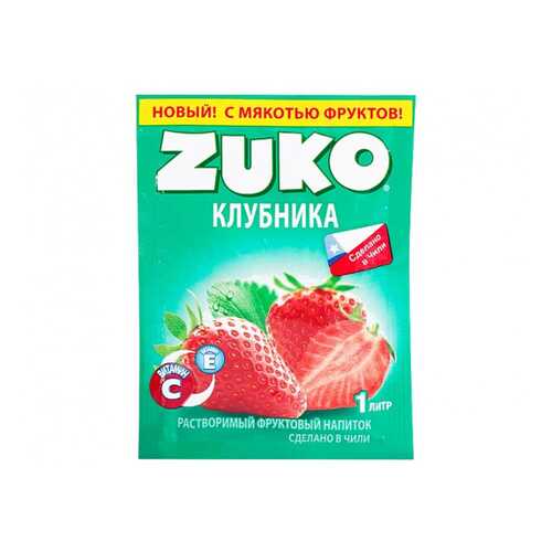 Напиток Zuko растворимый клубника в ВкусВилл