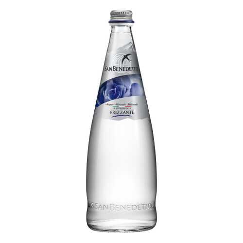 Вода питьевая San Benedetto газированная стекло 0.75 л 12 штук в упаковке в ВкусВилл