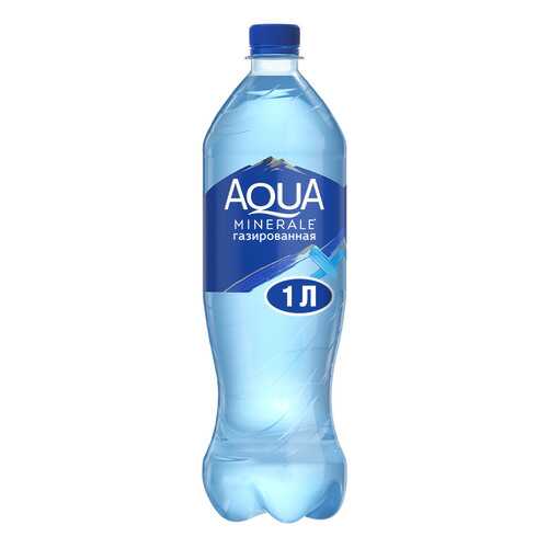 Вода AQUA MINERALE газ пэт 1л*6 шт в ВкусВилл
