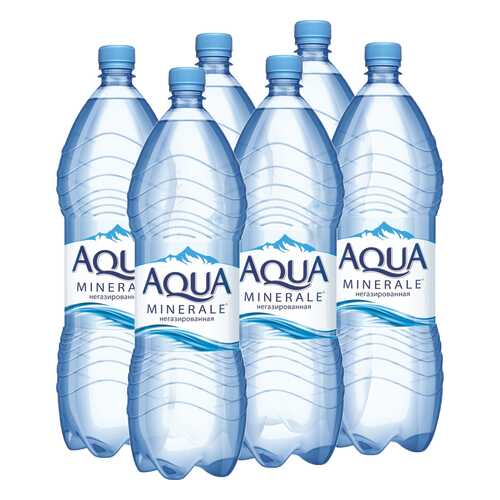 Вода Aqua Minerale негазированная питьевая 2 л упаковка 6 шт в ВкусВилл