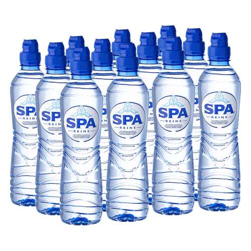 Вода минеральная SPA Reine негазированная с дозатором 0.5 л 12 шт в ВкусВилл
