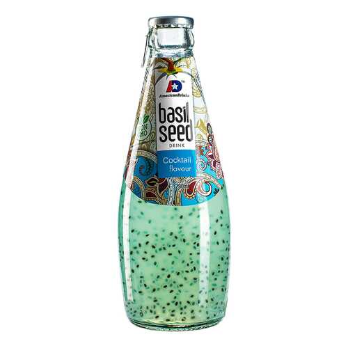 Напиток Basil Seed с ароматом фруктового коктейля стекло 0.29 л в ВкусВилл