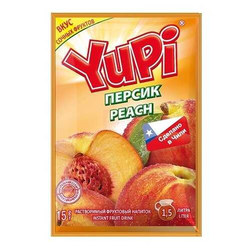 Напиток Yupi растворимый персик в ВкусВилл