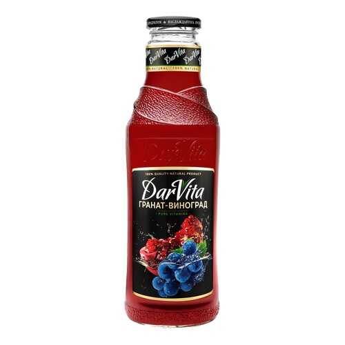 Нектар DarVita гранатово-виноградный 0.75л стеклянная бутылка Россия в ВкусВилл
