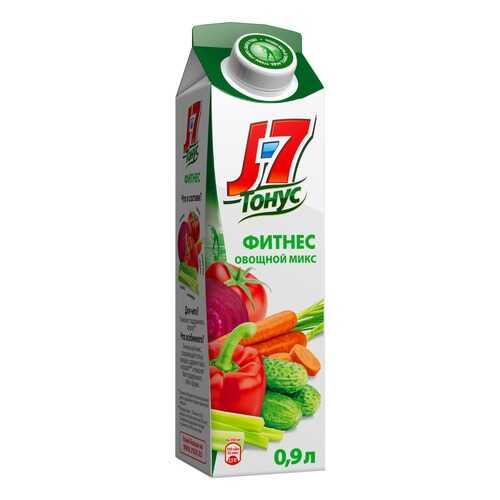 Нектар J7 тонус энергия овощной микс с морской солью 0.9 л в ВкусВилл