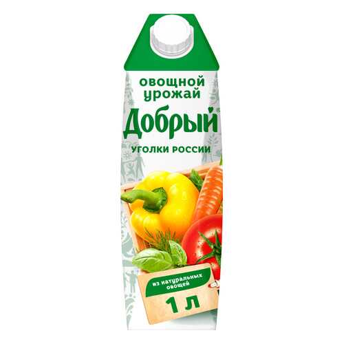 Нектар мультиовощной Добрый овощной урожай 1 л в ВкусВилл