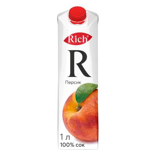 Нектар Rich персик 1 л в ВкусВилл