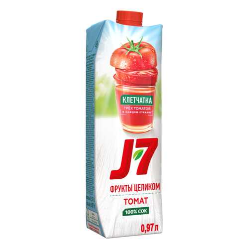 Сок J7 томат 0.97 л в ВкусВилл
