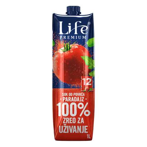 Сок Life premium томатный 1 л в ВкусВилл